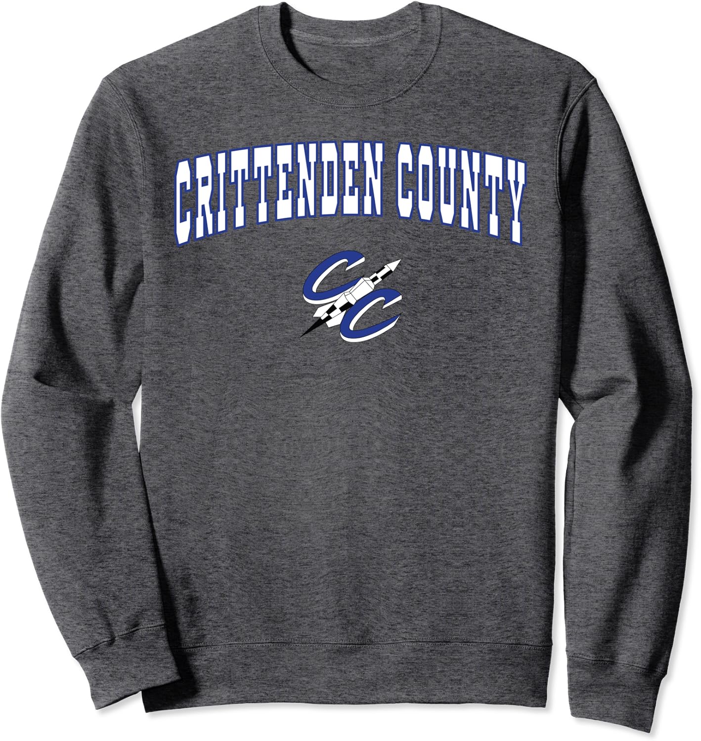 Crittenden County High School Rockets Sweatshirt Clothing